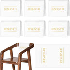 Buryeah 6 Pcs Reserved Seating Signs by Buryeah