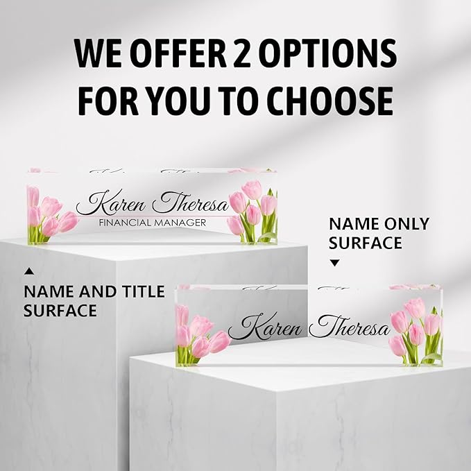 Custom Office Name Plate, Personalized Gifts - Image 6