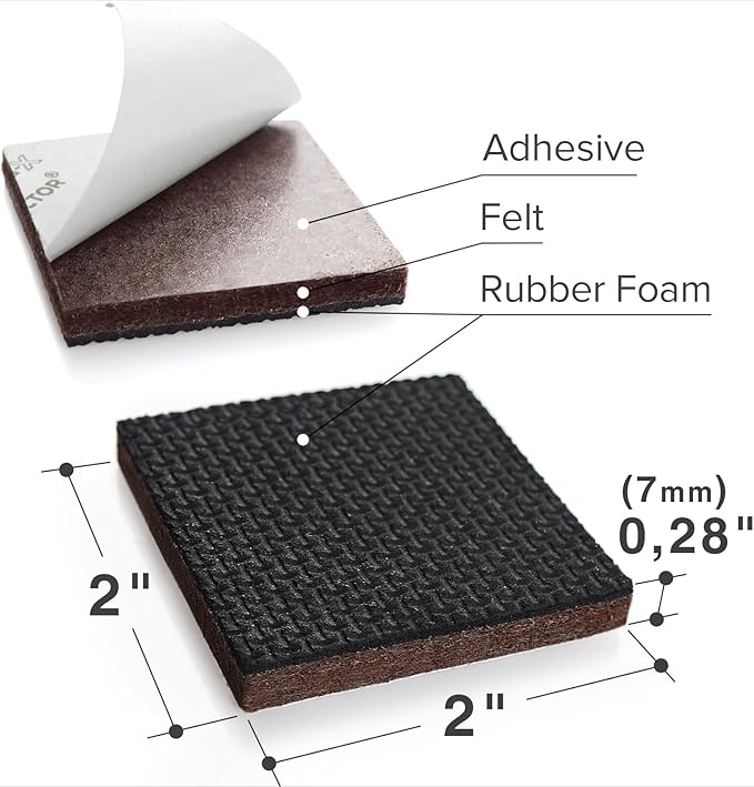 X-PROTECTOR Non Slip Furniture Pads - Image 3