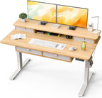 Kingant 55 x 30 Inch Electric Standing Desk