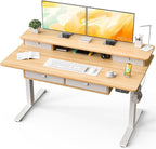 Kingant 55 x 30 Inch Electric Standing Desk by KINGANT