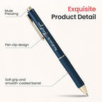 Taja Gel Pens, 0.5mm Fine Point Smooth Writing Pens - Image 3