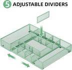 Marbrasse Expandable Desk Drawer Organizer, Mesh Drawer Organizer Tray - Image 3