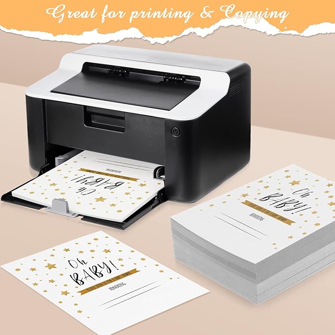 Fainne 200 Sheets 8.5 x 11 Inches Card stock Thick Paper Heavyweight Card Stock - Image 3