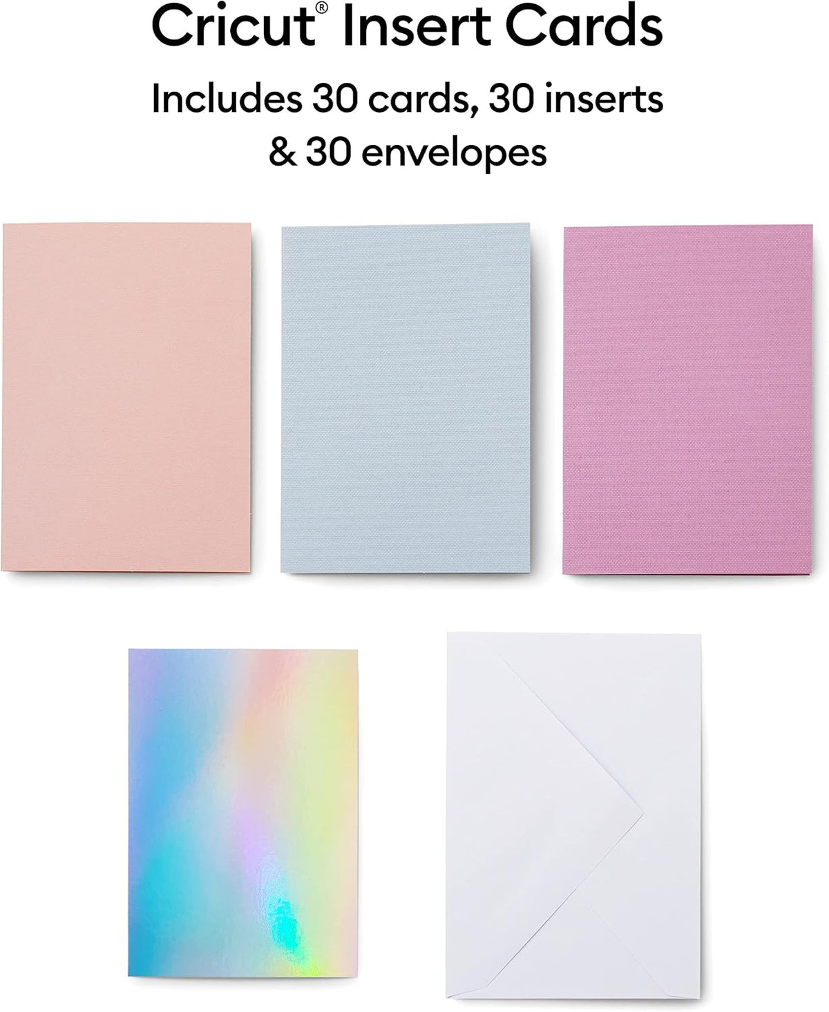 Cricut Insert Cards R40, Create Depth-Filled Birthday Cards, Thank You Cards,...