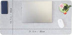 Huicon Faux Leather Desk Mat, 31.5"x15.7" Non-Slip PU Leather Desk Pad - Image 3