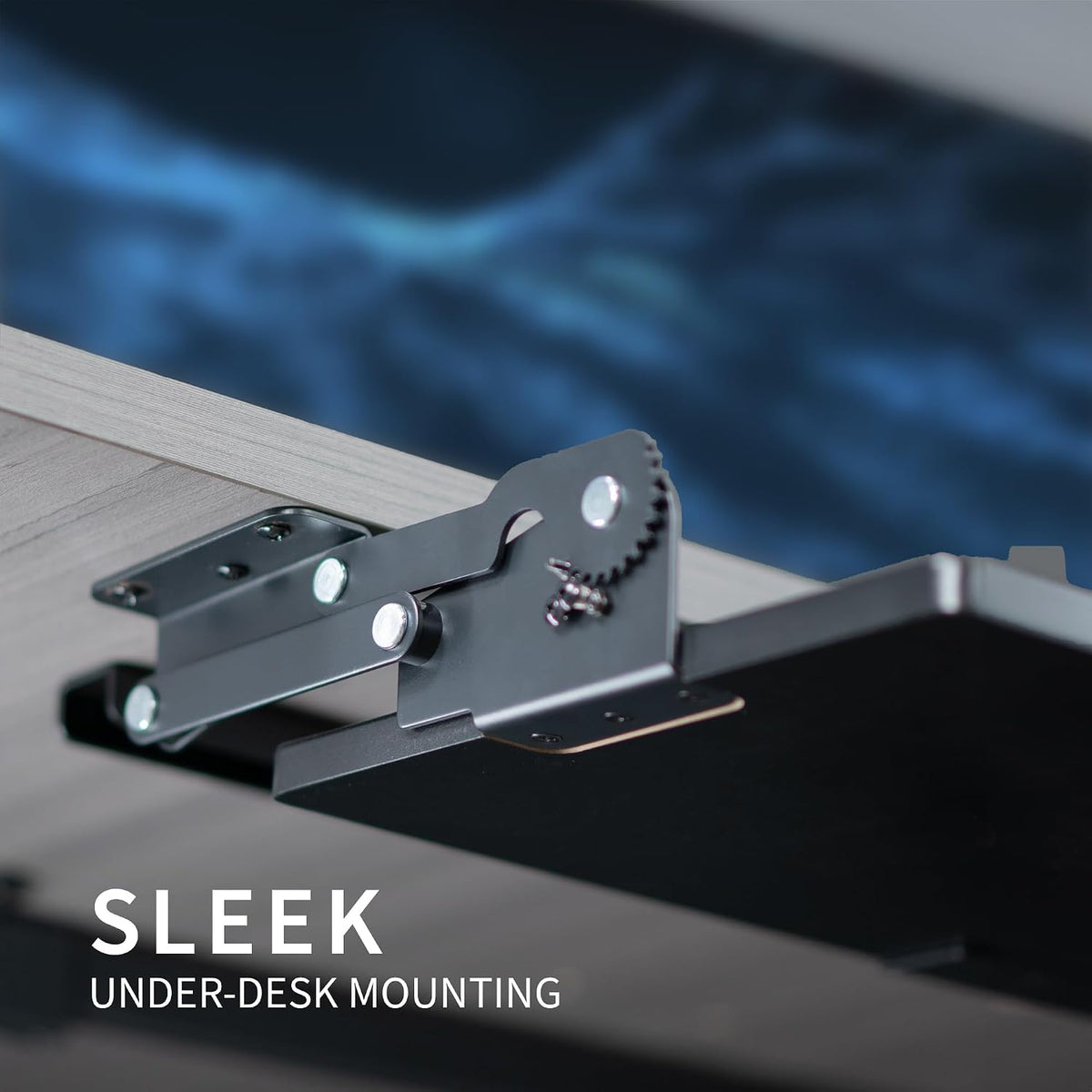 VIVO Black Under Desk 34 x 11 in Adjustable Keyboard Tray, MOUNT-KB34S