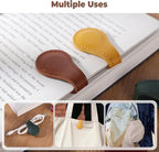 Artlaza Personalized Magnetic Leather Bookmark, 26 Letters Custom Leather - Image 7