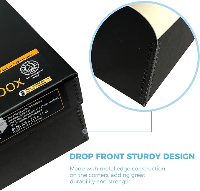 Lineco 4x6 Photo Storage Box, - Image 6