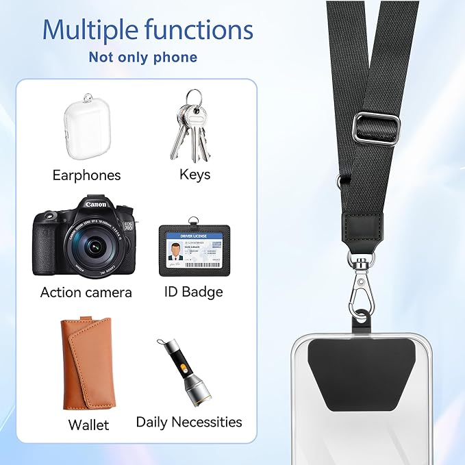 Doormoon Phone Lanyard, Adjustable Neck Strap - Image 7