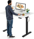 SANODESK Electric Standing Desk 48 x 30 Inches Whole-Piece Desktop Height