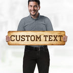 Custom Sign, Custom Street Sign, 11 Font Colors, 13 Font Styles, 4 Hole Options - Image 2