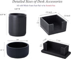Set of 4 - Concrete Desk Accessories - Image 6