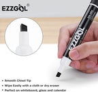 Ezzgol Dry Erase Markers Bulk, 72 Pack Black Low Odor Whiteboard Markers - Image 3