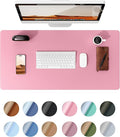 YSAGi Leather Desk Pad Protector, Large Mouse Pad, Non-Slip PU Leather Desk by YSAGi