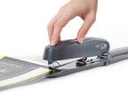 Rapesco 1480 ECO 790 Long Arm Stapler, 50 Sheet Capacity, Charcoal | Heavy-Duty All-Metal Chassis, Includes 2000 Staples, Rotating Anvil for Pinning, Adjustable Paper Guide, for Office