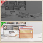 Marbrasse Mail Organizer for Desk, 3-Slot Mesh Metal Mail Holder countertop - Image 5