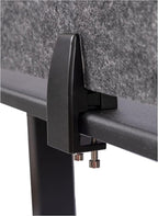 ReFocus™ Raw Clamp-On Acoustic Desk Divider – Reduce Noise and Visual - Image 3