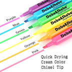 Dabo&Shobo Highlighters 108 Pack, Tank Style Highlighters Assorted Fluorescent - Image 4
