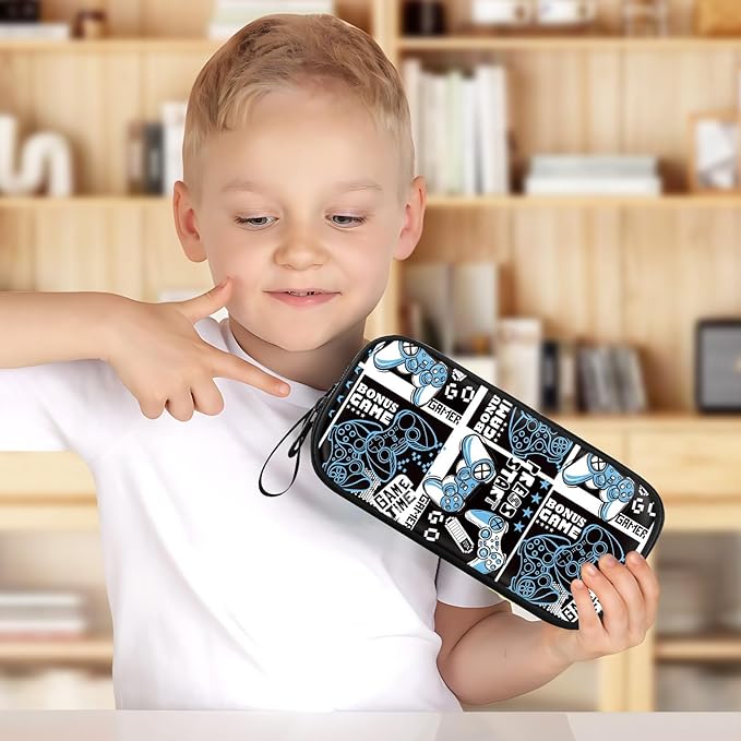 Fitvc Large Pencil Case for Boys, Gamer Boys Pencil Pouch for Kids Teens School - Image 7
