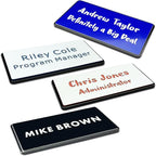 Custom Engraved Name Tag ID Badges Personalized Identification - Image 3