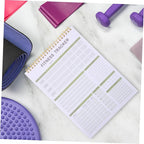 Mipcase Fitness Agenda Notebook Portable Workout Log - Image 7