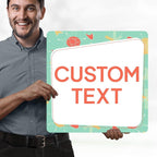 Custom Sign, Custom Street Sign, 11 Font Colors, 13 Font Styles, 4 Hole Options - Image 2
