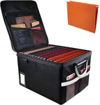 tomkid fireproof document box, fireproof file box with, main product view