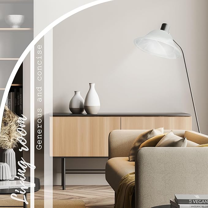 Huquary Lamp Glass Shades for Floor Lamp Elegant Cover Light Fixture Shade - Image 5