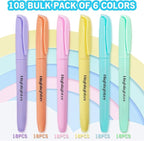 YEGEER Highlighters Bulk, Chisel Tip Dry-Quickly Highlighter Markers, Office - Image 2