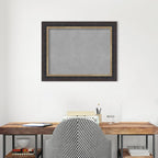 Amanti Art Black Framed Magnetic Board 23x29 Medium Vision Board - Image 5