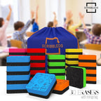 30 Pack Dry Erase Erasers Assorted Colors Magnetic Whiteboard Erasers - Image 4