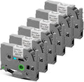 Pillex TZe-231 TZe TZ Tape 12mm 0.47 Laminated White AZe Label Tape Replace by Pillex