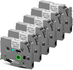 Pillex TZe-231 TZe TZ Tape 12mm 0.47 Laminated White AZe Label Tape Replace by Pillex