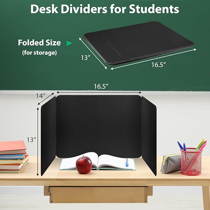 26 Pack Black Desk Dividers - Image 2
