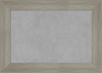 Amanti Art Grey Framed Magnetic Board 16x22 Small Vision Board by AmantiArt