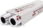 Plotter Paper Direct 36in x 300ft Uncoated White Plotter Paper, 24 Lb, 2'' Core, 92 Bright White, for CAD Printing on Wide Format Ink Jet Printers (2-Pack)