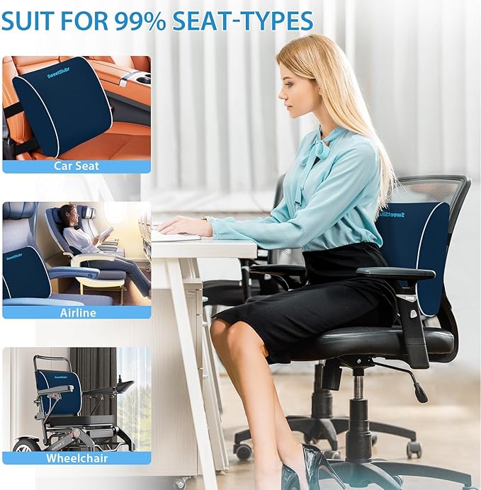 SweetSlubr Large Lumbar Support Pillow - Image 8