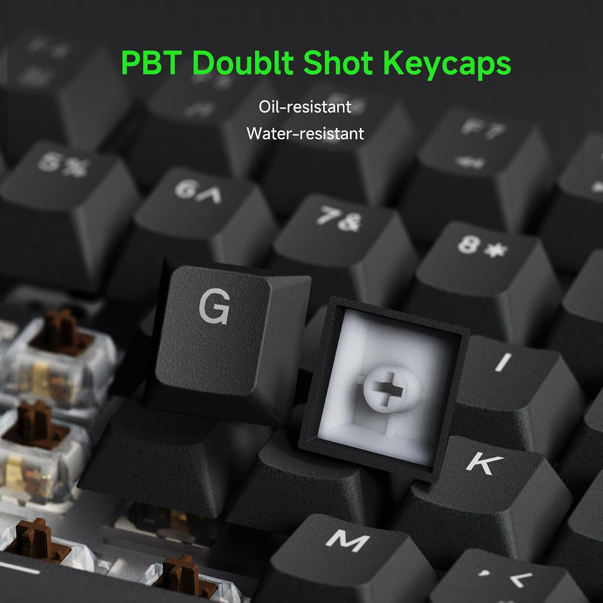 RK ROYAL KLUDGE R75 Wired Mechanical Gaming Keyboard, 75% Hot-Swap Mechanical...