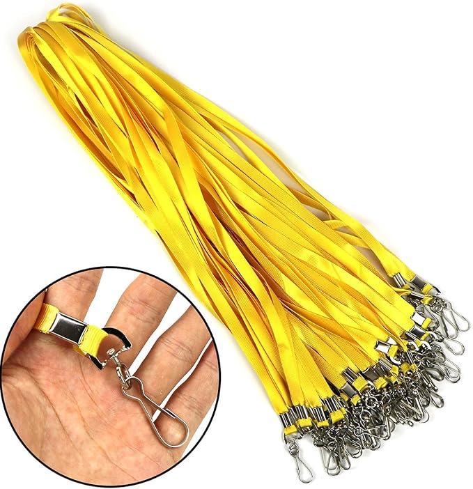 Beebel Yellow Lanyard Bulk Lanyards - Image 3