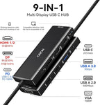 HODO USB C Docking Station Dual Monitor Adapter - Image 2