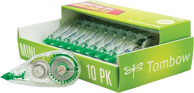 Tombow 68722 Mono Mini Correction Tape Easy to Use Applicator by Tombow