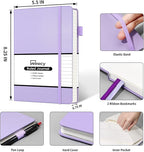 Annecy Lined Journal Notebook, Hardcover Leather Journal - Image 2