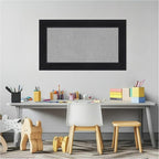 Amanti Art Black Framed Magnetic Board 17x29 Small Vision Board - Image 5
