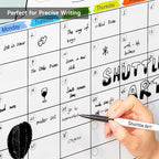 Shuttle Art Ultra Fine Dry Erase Markers, 15 Pack Black Whiteboard Markers - Image 6