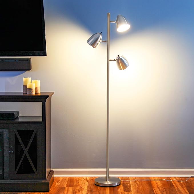 Brightech Jacob LED Standing Lamp, Modern Bright Floor Lamps - Image 8