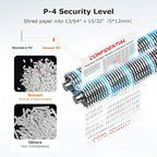 Bonsaii 12-Sheet Micro Cut Shredders - Image 4