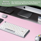 Boutilon Leather Desk Pad Protector, Non-Slip Mouse Pad, Laptop Desk Pad - Image 5