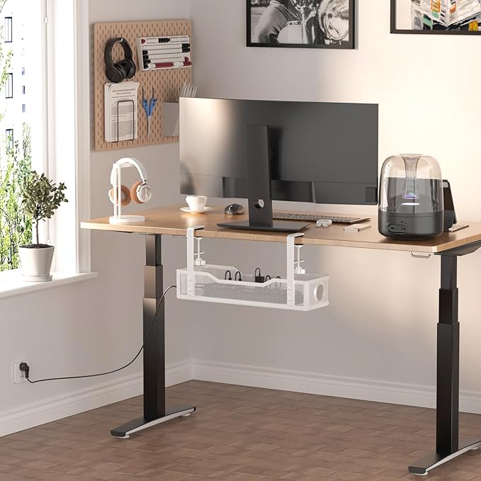 Under Desk Cable Management Large, Cinati 16" Cable Management Box - Image 7
