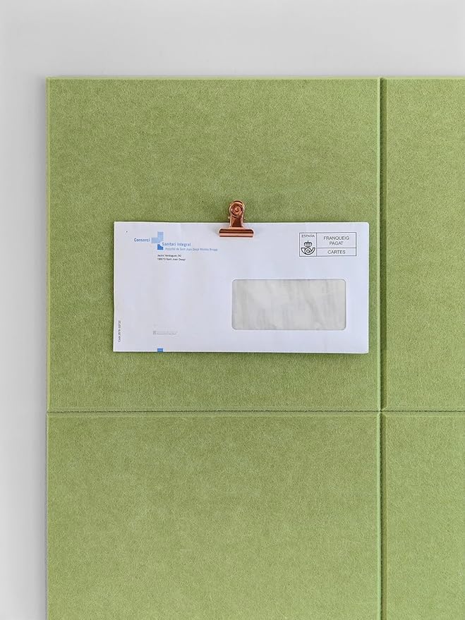 DECORITA Felt Wall Tiles | Large Cork Board Alternative | Aesthetic Felt - Image 4